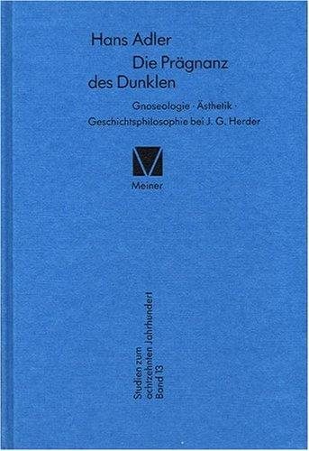 Couverture : Die Prägnanz des Dunklen