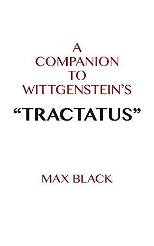 Couverture : A companion to Wittgenstein's 'Tractatus'.
