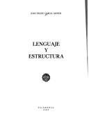 Couverture : Lenguaje y estructura