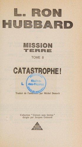Couverture : Catastrophe !
