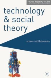 Couverture : Technology and social theory