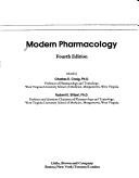 Couverture : Modern pharmocology