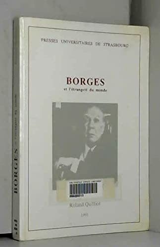 Couverture : Borges et l'étrangeté du monde