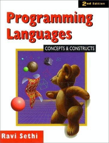 Couverture : Programming languages