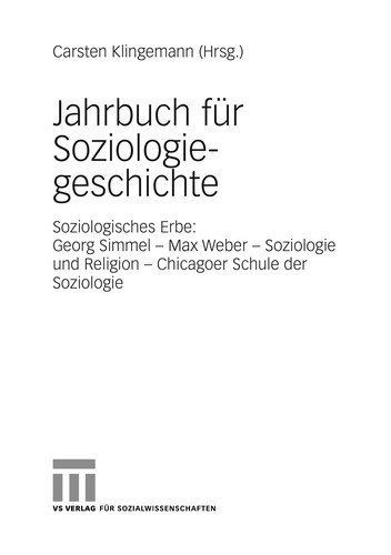 Couverture : Soziologisches Erbe
