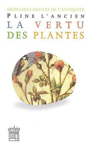 Couverture : La Vertu des plantes