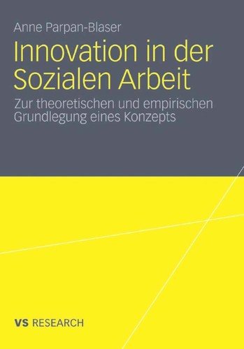 Couverture : Innovation in der Sozialen Arbeit