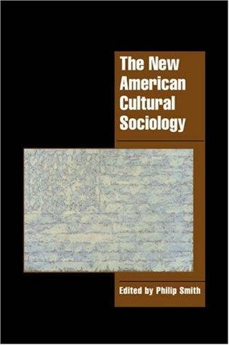 Couverture : The new American cultural sociology