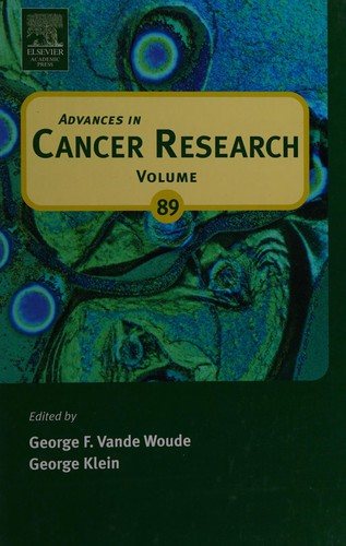 Couverture : Advances in cancer research.