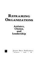 Couverture : Reframing organizations