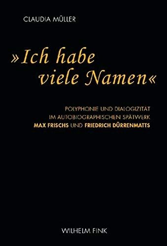 Couverture : "Ich habe viele Namen"