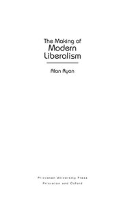 Couverture : The Making of Modern Liberalism