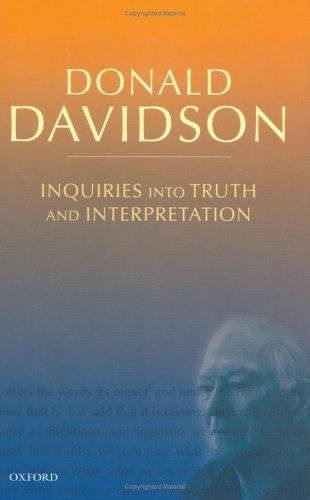 Couverture : Inquiries into truth and interpretation