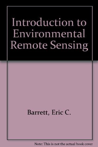 Couverture : Introduction to environmental remote sensing