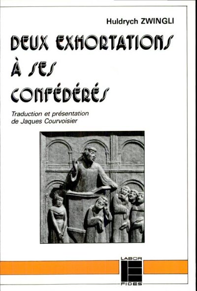 Couverture : Deux exhortations à ses confédérés