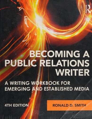 Couverture : Becoming a Public Relations Writer