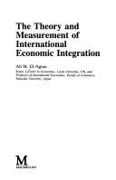 Couverture : The theoryand measurement of international economic integration