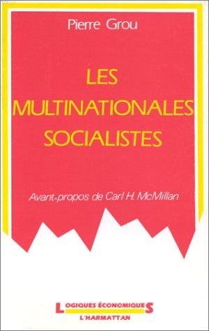 Couverture : Les multinationales socialistes