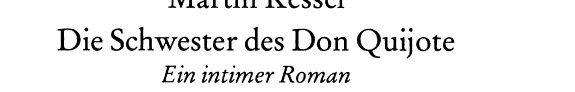 Couverture : Die Schwester des Don Quijote
