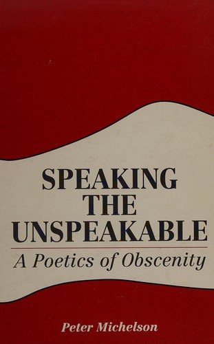 Couverture : Speaking the unspeakable