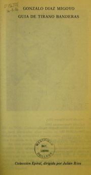 Couverture : Guía de Tirano Banderas
