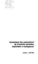 Couverture : Dynamique des populations de crevettes pénéides exploitées à Madagascar