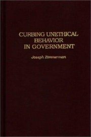 Couverture : Curbing unethical behavior in government