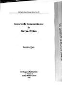 Couverture : Invariable concomitance in Navya-Nyāya