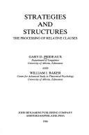 Couverture : Strategies and structures