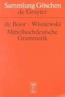 Couverture : Mittelhochdeutsche Grammatik