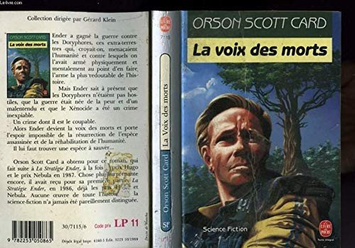 Couverture : La Voix des morts