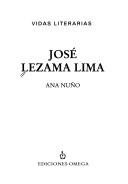 Couverture : Jose Lezama Lima
