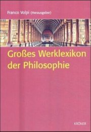 Couverture : Großes Werklexikon der Philosophie.