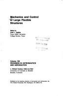 Couverture : Mechanics and control of large flexible structures