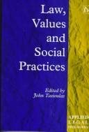 Couverture : Law, values, and social practices