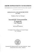 Couverture : Interstitielle Ectinosomatidae (Copepoda) von Panamá