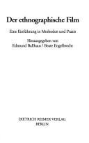 Couverture : Der Ethnographische Film