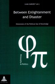 Couverture : Between enlightenment and disaster