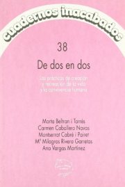 Couverture : De dos en dos, las prácticas de creación y recreación de la vida y convivencia humana