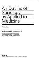 Couverture : An outline of sociology as applied to medicine