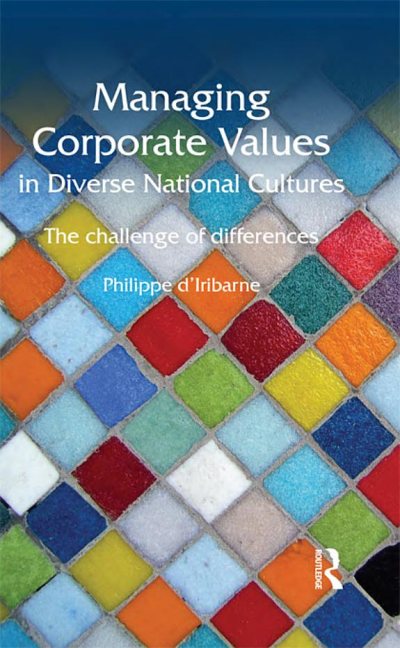 Couverture : Managing Corporate Values in Diverse National Cultures