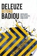 Couverture : Deleuze Beyond Badiou