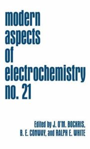 Couverture : Modern aspects of electrochemistry