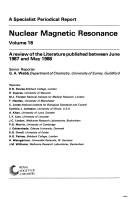 Couverture : Nuclear Magnetic Resonance