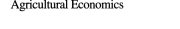Couverture : Agricultural economics