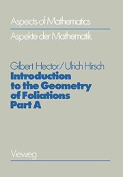 Couverture : Introduction to the Geometry of Foliations, Part A