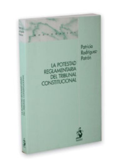 Couverture : La potestad reglamentaria del Tribunal constitucional