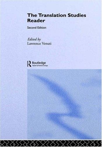 Couverture : The translation studies reader