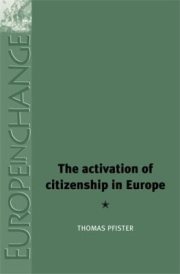 Couverture : The Activation of Citizenship in Europe