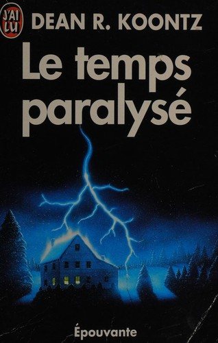 Couverture : Le temps paralysé
